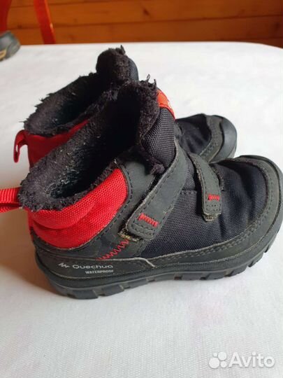 Ботинки тёплые декатлон для мальчика