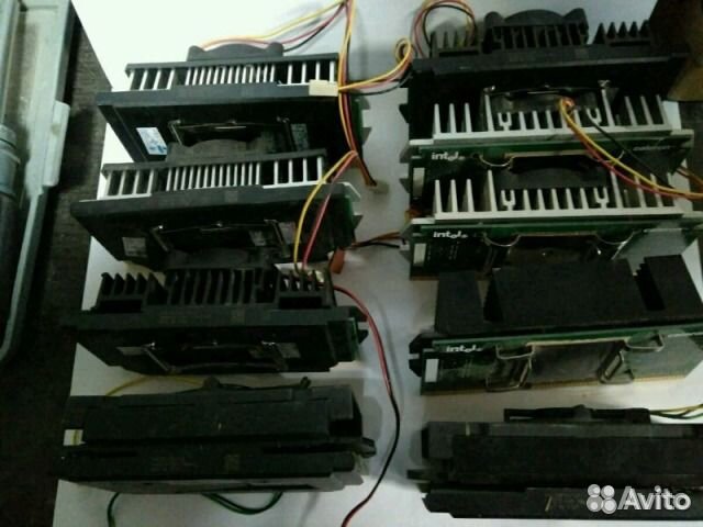 Процессоры Intel Pentium III slot1 500-733 MHz