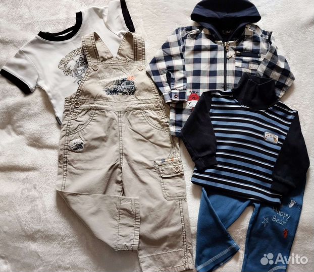 Пакет вещей на мальчика 86