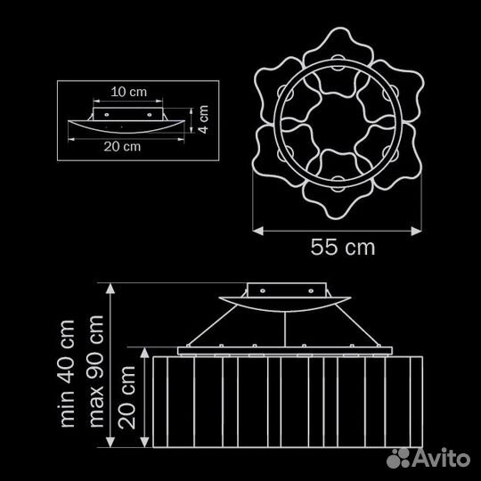 Подвесная люстра Lightstar Nubi 802160