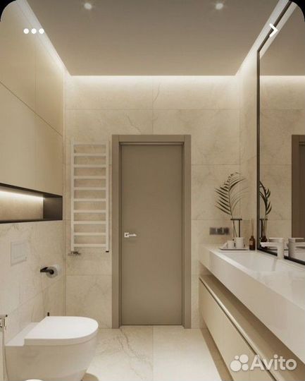 Двери в ванную, водостойкие