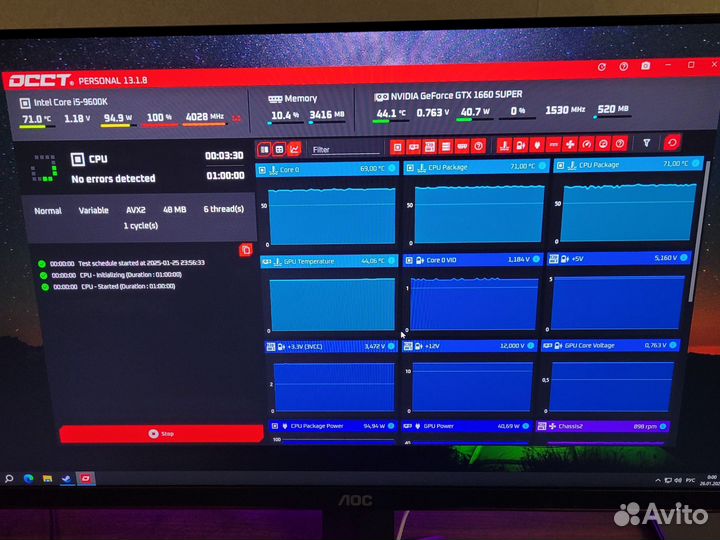 Игровой компьютер i5 9600k, GTX 1660 Super