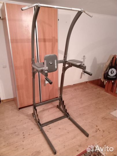 Турник брусья пресс 3 в 1 напольный