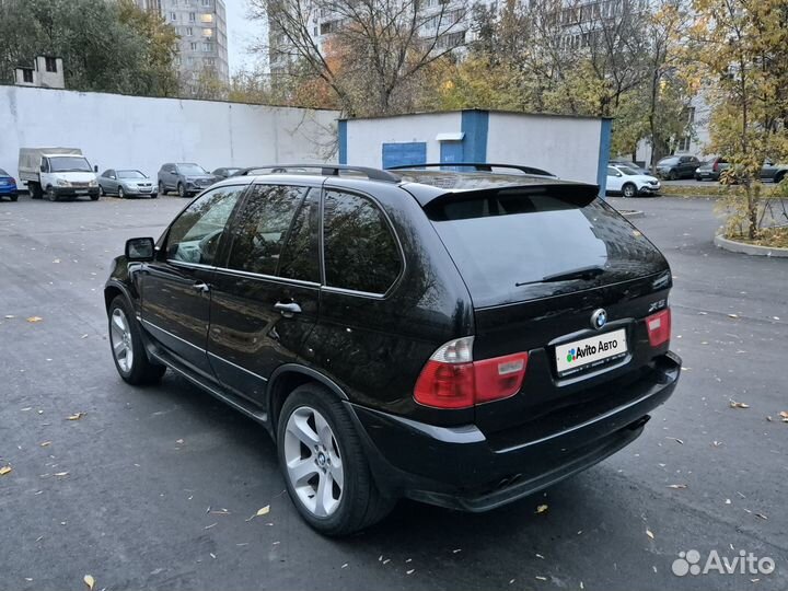 BMW X5 4.4 AT, 2005, 318 000 км