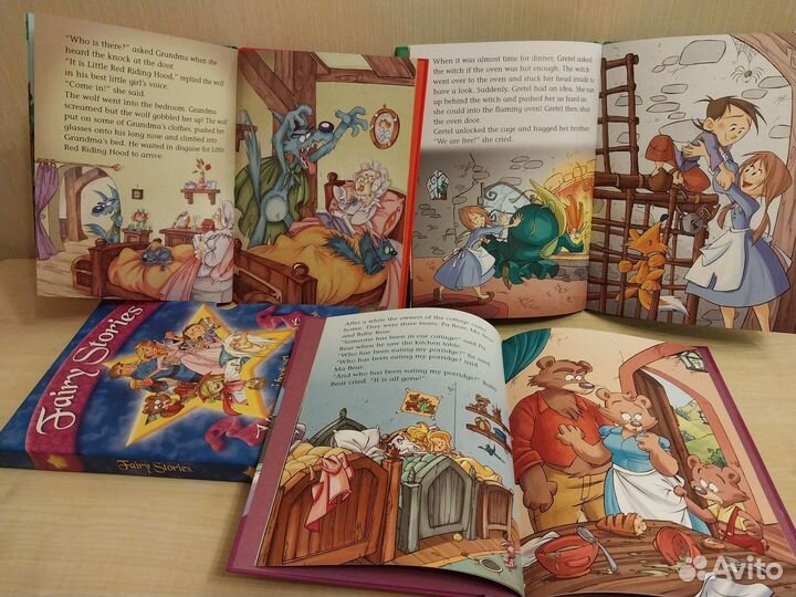 Детские волшебные сказки на английском языке