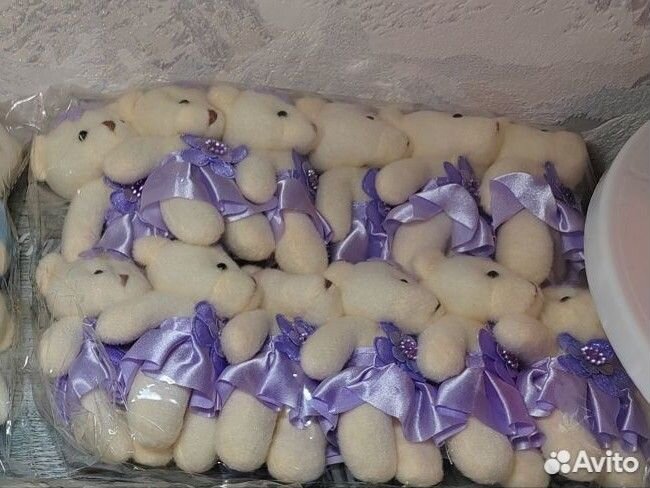 Мягкая игрушка, мишки для букетов