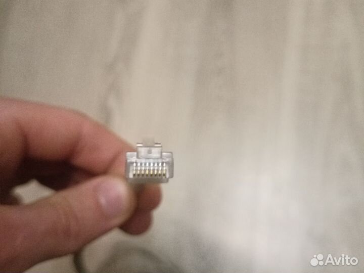 Патч-корд UTP 5e кат. литой 25М серый