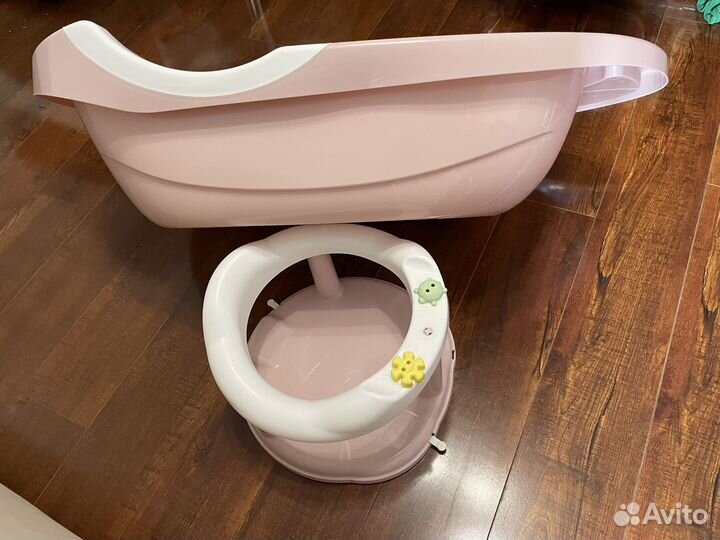 Ванночка для купания с гамаком и круг для купания