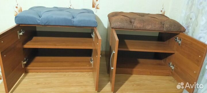 Обувница с мягким сиденьем