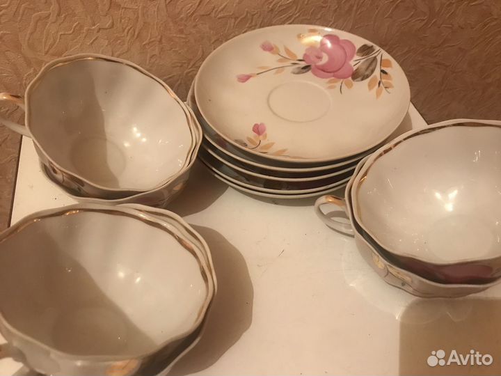 Сервиз дулево тюльпан