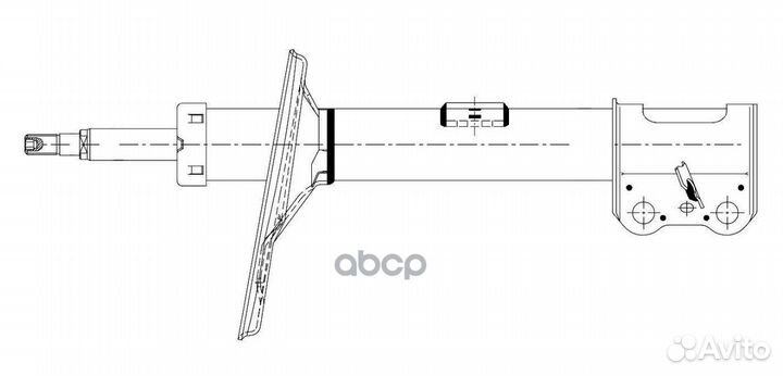 Амортизатор для а/м Chery Tiggo FL (11) (стойка)