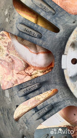 Диски литые (комплект) R14 4x100 бу