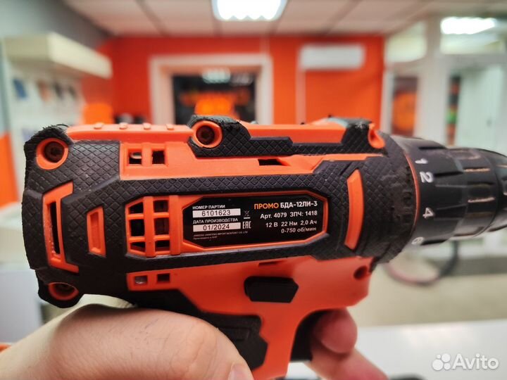 Шуруповерт Спец Промо бда-12ли-3 (к204)