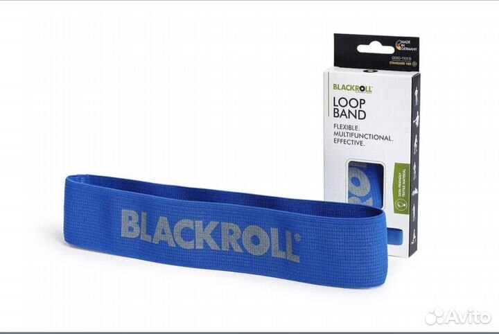 Эспандер Blackroll Loop Band синий 30 см