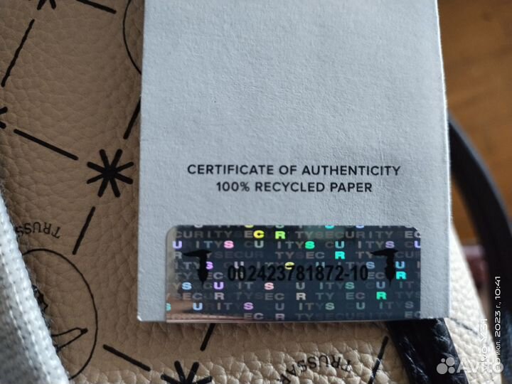 Сумка женская trussardi, оригинал