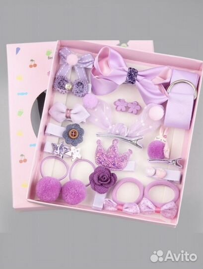 Заколка для волос, резинка для волос, набор