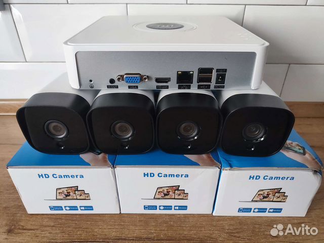 Комплект видеонаблюдения ip 4 mp