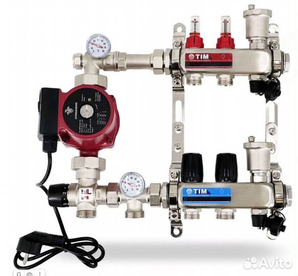 Коллектор для теплого пола на 2 контура