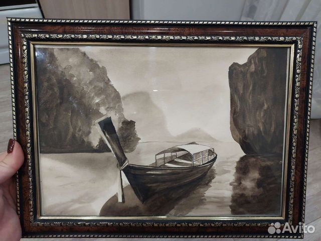 Картина в раме Акварель