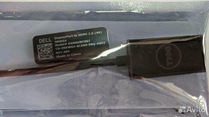 Адаптер Dell DisplayPort/hdmi 2.0 (4K)