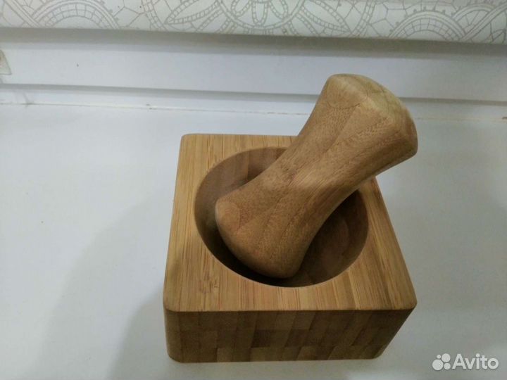 Бамбуковая ступка