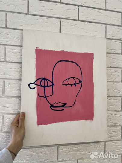 Картина маслом на холсте интерьерная