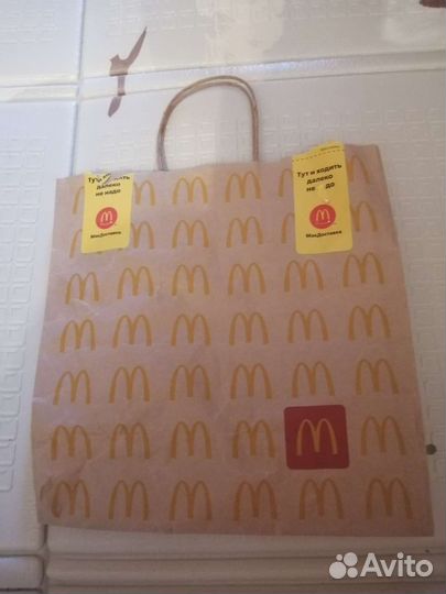 Пакет из макдональдс