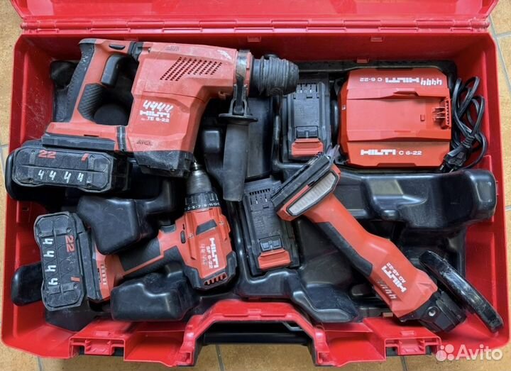 Набор инструментов hilti cordless KIT 3-tools арт. 66539