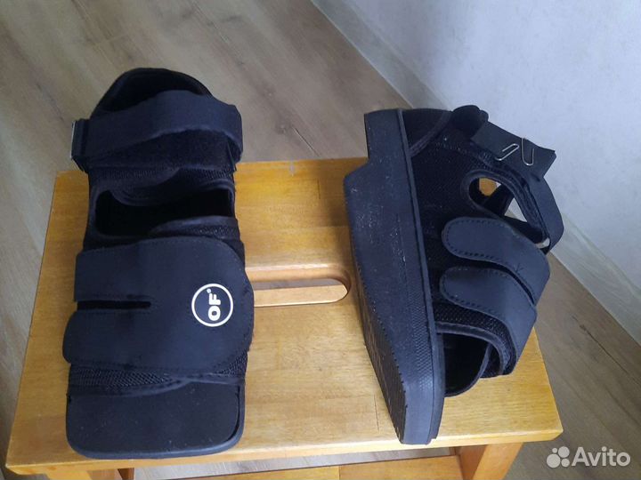 Ортопедические ботинки при переломе пяток