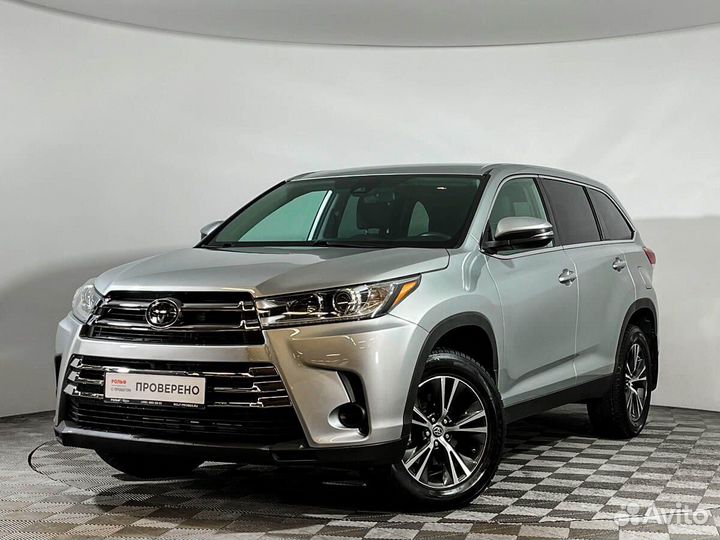 Toyota Highlander 3.5 AT, 2018, 74 986 км