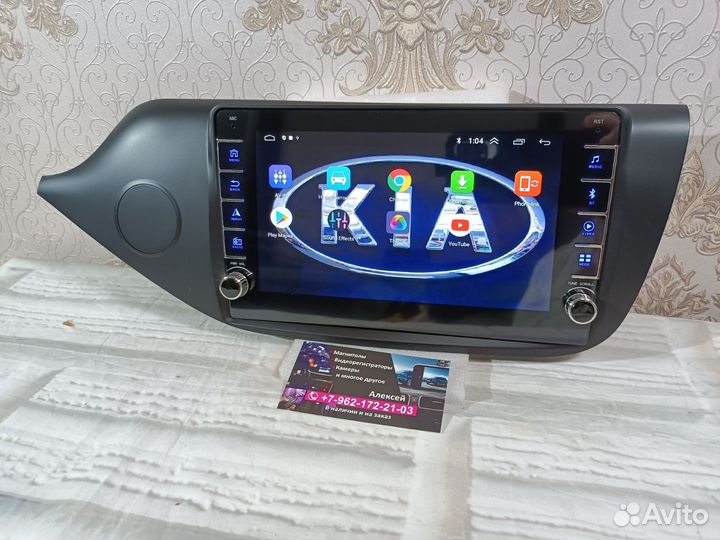 Магнитола Kia Ceed 2 android новая