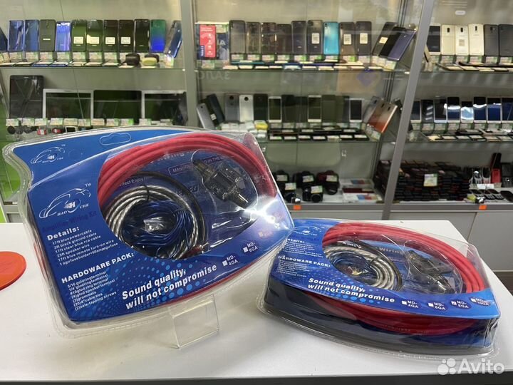 Провода для подключения сабвуфера