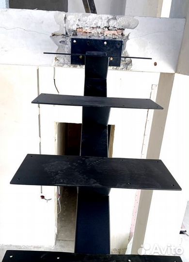 Облицовка бетонных лестниц