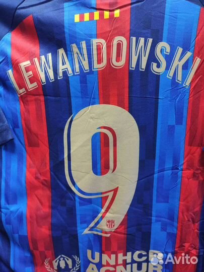 Футбольная форма Барселона Левандовски новая