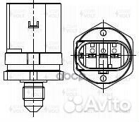 Датчик давления топлива VAG Touareg (10)
