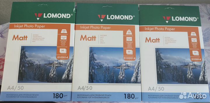 Фотобумага lomond 0102014