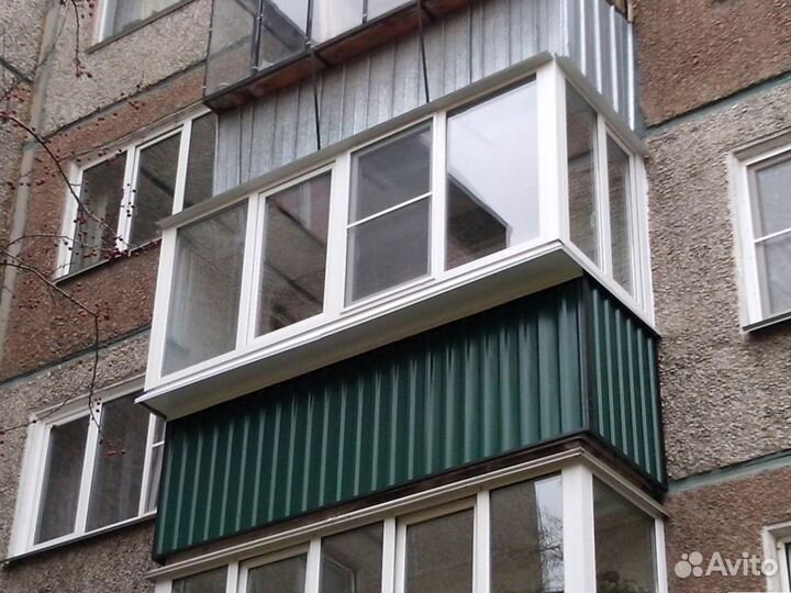 Остекление балконов