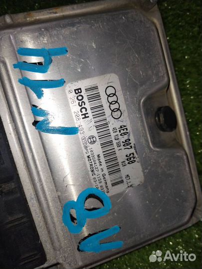 Блок управления двс Audi A8