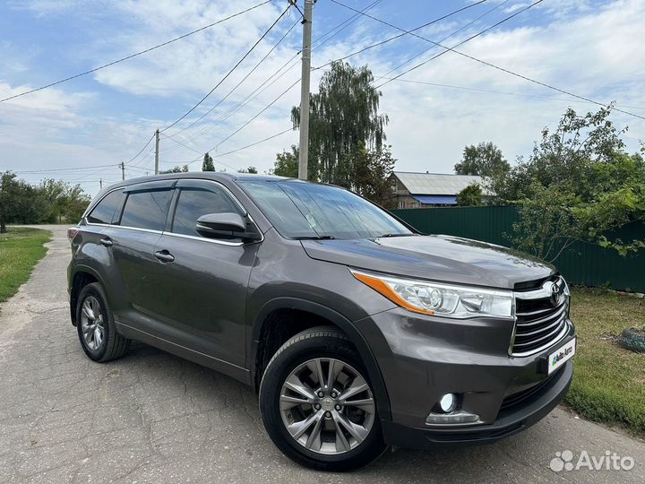Toyota Highlander 2.7 AT, 2015, 190 777 км