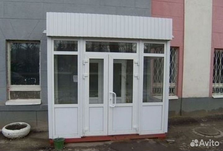 Пластиковые двери с установкой