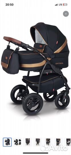 Коляска детская Verdi Optima 3 в 1