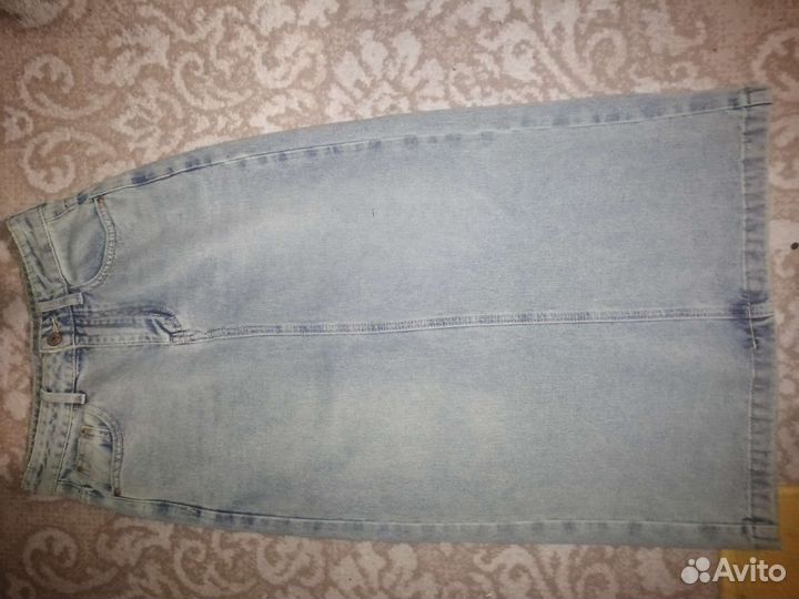 Юбка джинсовая
