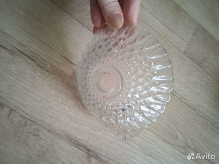 Икорница хрусталь СССР