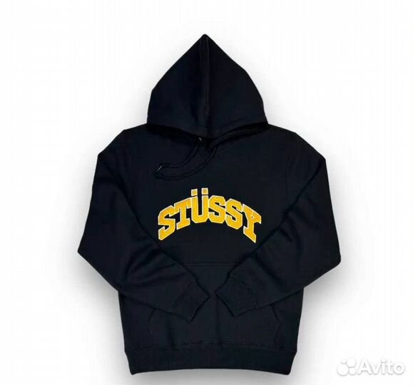 Худи stussy pigment dyed