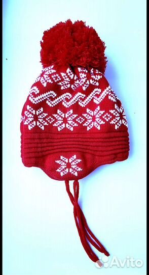 Шапка зимняя для девочки новый