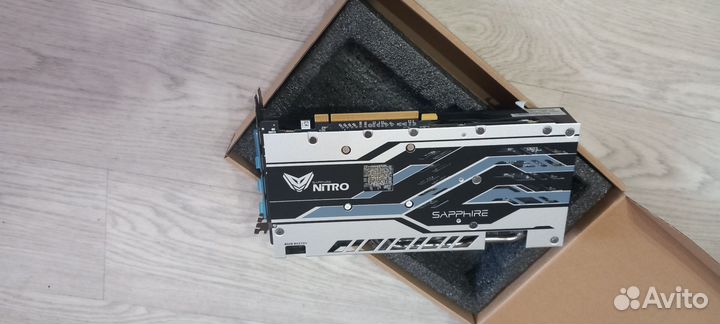 Видеокарта rx590 8gb sapphire nitro