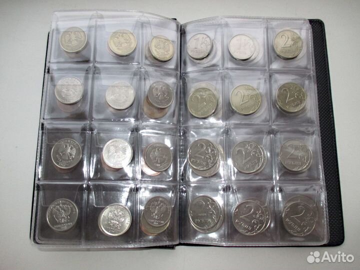 Монеты Царские, СССР, Россия 7 альбомов
