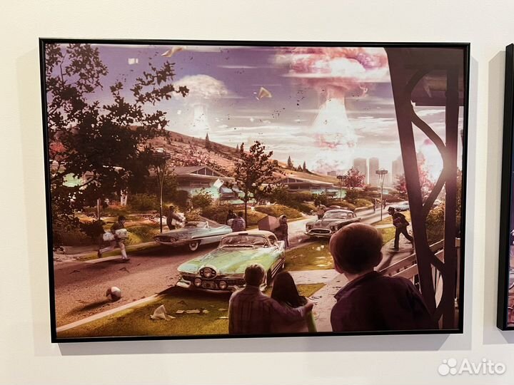 Картины fallout 2 шт