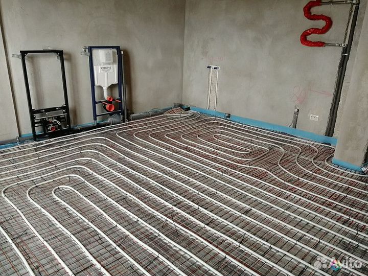 Сантехник Теплые полы Отопление и водоснабжение