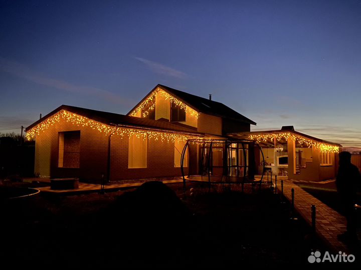 Новогоднее украшение дома